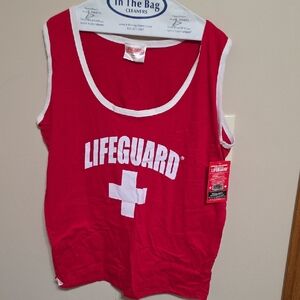 Red Men's Tank Top
